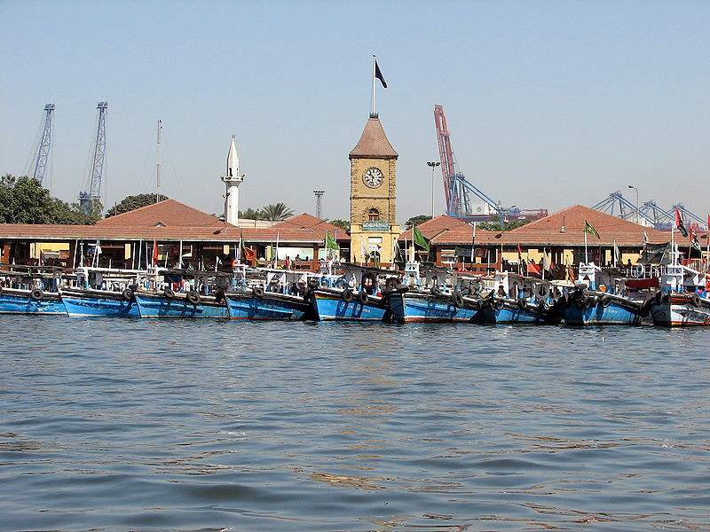 Karachi Harbour; a famous Karachi landmark.